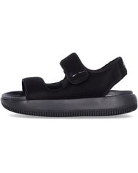 Nike - W Calm Sandal, Sandale Femme Noir/Noir/Noir - Lyst