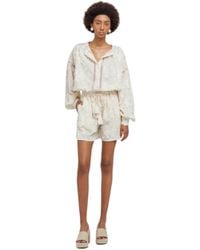 WEILI ZHENG - Shorts Vrouw Geborduurd - Lyst