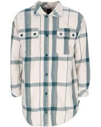 Vans - Hal Plaid Shacket Weibes Damen-Langarmshirt - Lyst