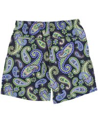 Huf - Paisley Easy Short Herenshort Zwart - Lyst