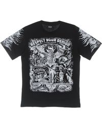 IHS - Herren T-Shirt Respect Your Demon Tee Schwarz - Lyst