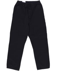Carhartt - Flint Pant Pantalon Long Pour Homme Teint En Vetement Noir - Lyst