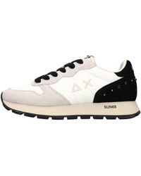 Sun 68 - Sneakers Cream - Lyst