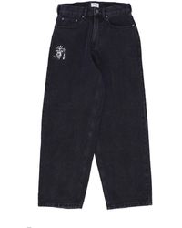Obey - Bigwig Kingpin Baggy Denim Pant Faded Jeans - Lyst