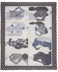 Faliero Sarti - Blaue Schals - Lyst