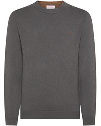 Sun 68 - Sweater K45110/47 Gri Sc - Lyst