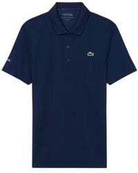 Lacoste - T-Shirts And Polos Blu - Lyst