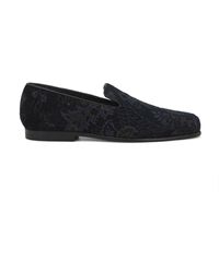 Etro - Jacquard Floral Print Loafers - Lyst