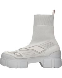 Vic Matié - Stiefel Grau - Lyst