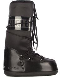Moon Boot - Mondstiefel Blick gepolsterte Schneestiefel - Lyst