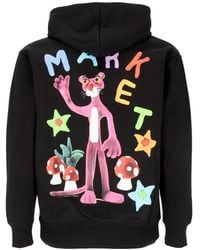 Market - Sweat A Capuche Pour Hommes Nostalgia Hoodie X Panther Noir - Lyst