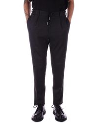Tagliatore - Pantalon Gris Antracita - Lyst