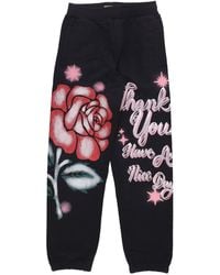 Market - Pantalones Deportivos Thank You Rose Pantalones Deportivos Negros Para Hombre - Lyst