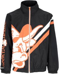 Mitchell &amp; Ness - Herren-Windbreaker Ncaa Exploded Logo Aufwarmjacke Texlon - Lyst