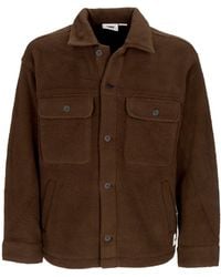 Obey - Padded Shirt Thompson Shirt Jacket - Lyst