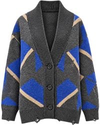 Akep - Cardigan Pan En Detresse - Lyst