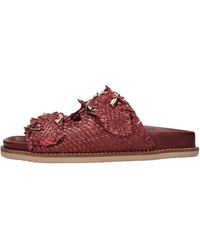Emanuélle Vee - Sandales Rouge - Lyst