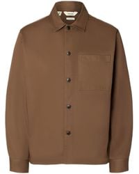 SELECTED - Overhemd Tate Heavy Twill Overshirt - Lyst