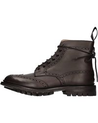 Tricker's - Schwarze Stiefel - Lyst