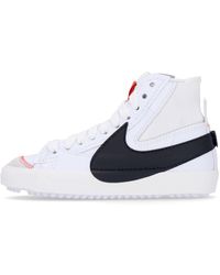 Nike - Chaussure Haute Homme Blazer Mid 77 Jumbo Blanc/Noir/Blanc/Voile - Lyst