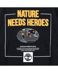 Timberland - Lichtgewicht Herensweatshirt Met Ronde Hals Nnh Sweatshirt Met Ronde Hals, Zwart - Lyst