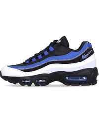 Blue black and white air max 95 deals
