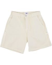 Obey - Bigwig Denim Carpenter Short Ecru Jean Pour Homme - Lyst
