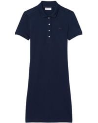 Lacoste - Azul Vestidos - Lyst