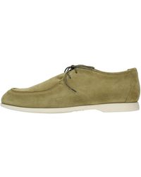 Pantanetti - Halbschuhe Grun - Lyst