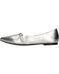 Strategia - Niedrige Schuhe Silber - Lyst