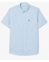 Lacoste - Camisas Azules - Lyst