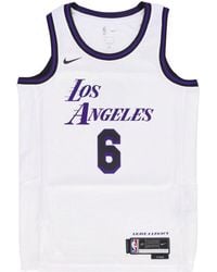 Nike - Basketball Tank Top Nba City Edition 22 Dri-Fit Swingman Jersey No 6 Lebron James Loslak - Lyst