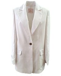 White Wise - Oversize Jacket Ww29139 - Lyst