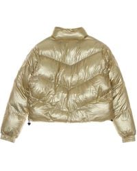 Karlkani - Short Down Jacket Chest Signature Puffer Jacket - Lyst
