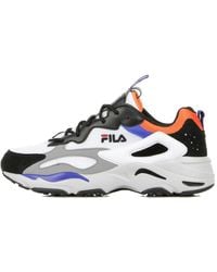 Fila - Ray Tracer Cb Herren-Halbschuh Weib/Schwarz/Mandarin - Lyst