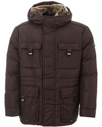 Peuterey - Padded Jacket With Lapin Collar - Lyst