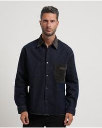 ARMANI EXCHANGE - Blauwe Hemden - Lyst