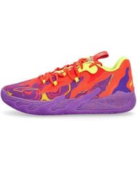 PUMA - Basketball Herren Schuh Mb.03 Lila Glimmer/Rot - Lyst