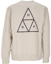 Huf - Essentials Tt Crew Crewneck Sweatshirt - Lyst