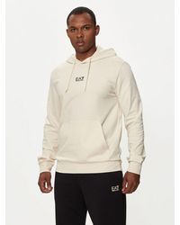EA7 - Sudadera Deporte Hombre 8Npm32 Pjvrz 1713 Whitecap Gris - Lyst