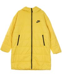 Nike - Long Down Jacket Sportswear Core Parka Solar Flare - Lyst