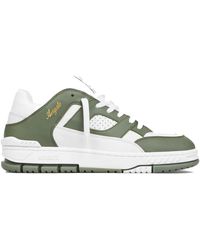 Axel Arigato - Sneakers Area En Cuero Blanco Y Militar - Lyst