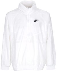 Nike - Veste Coupe-Vent A Enfiler Windrunner Anorak Pour Hommes Blanc/Noir - Lyst