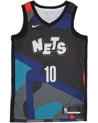 Nike - Basketball Tank Top Nba City Edition 2023/24 Swingman Jersey No 10 Ben Simmons Bronet - Lyst