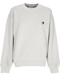 Carhartt - Sudadera Ligera Con Cuello Redondo Para Mujer W Nelson Sweat - Lyst