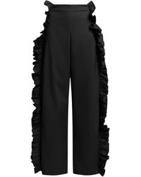 WEILI ZHENG - Pantalon De Mujeres Con Roscas - Lyst