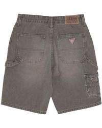 Guess - Korte Jeans Go Stainer Carpenter Short - Lyst