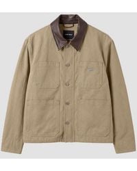 Antony Morato - Jacket With Collar Leather - Lyst