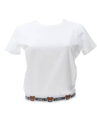 Moschino - T-Shirt Sous-Vetements - Lyst