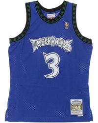 Mitchell &amp; Ness - Camiseta Sin Mangas De Baloncesto Para Hombre Nba Swingman Jersey Hardwood Classics No 3 Stephon Marbury 1996-97 Mintim - Lyst
